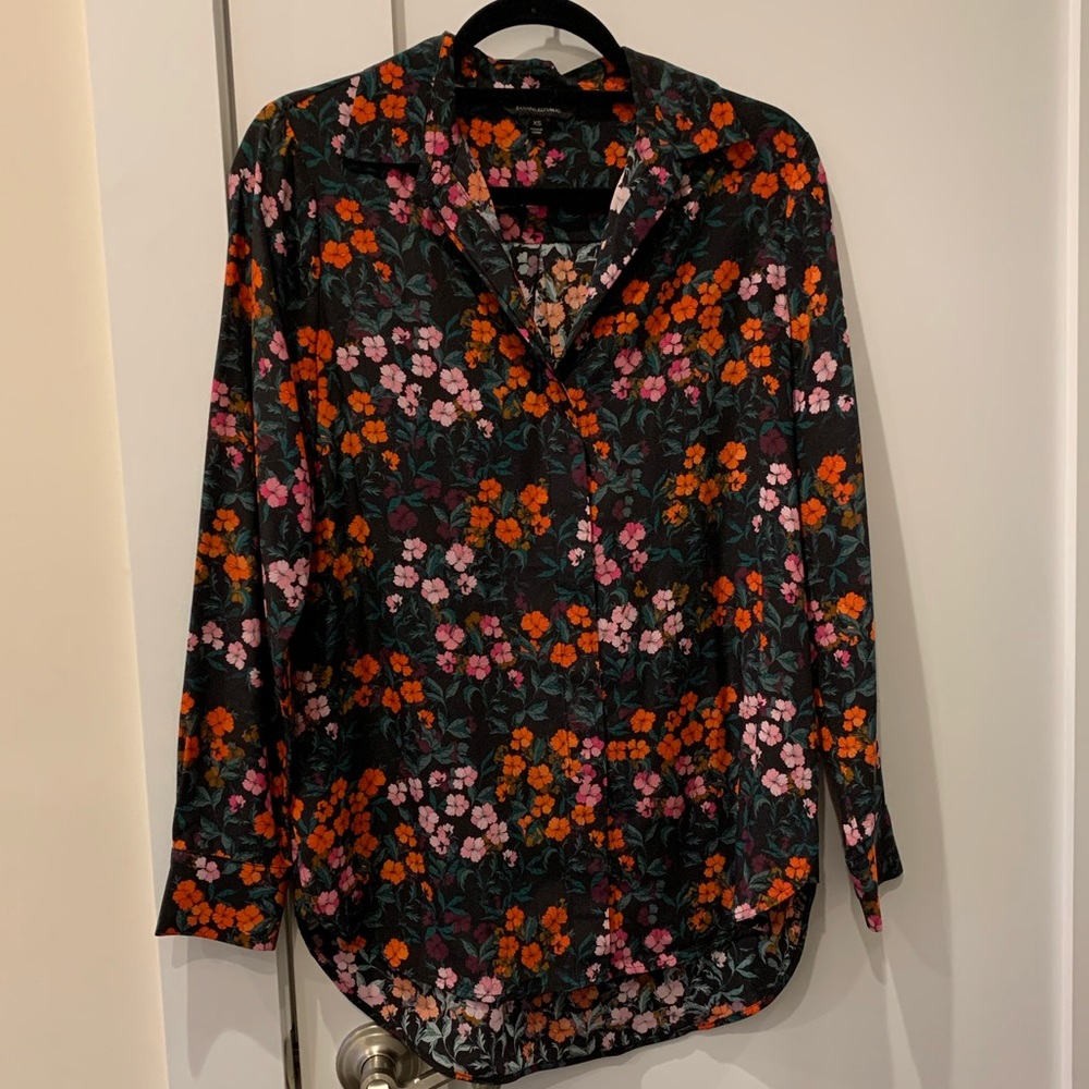 Banana Republic Floral Blouse